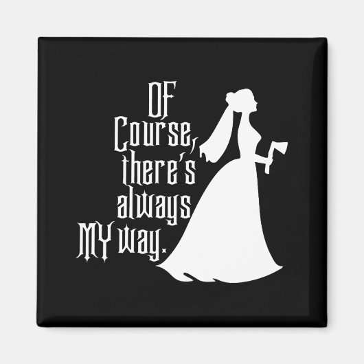 Spuk Herrenhaus Magnet (Vorne)