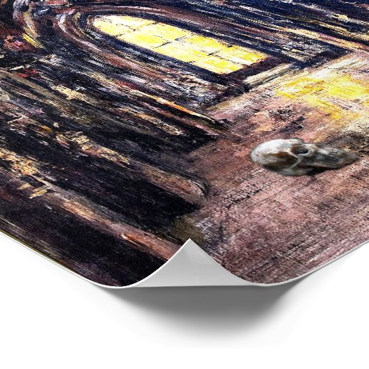 Spuk Herrenhaus Poster (Ecke)