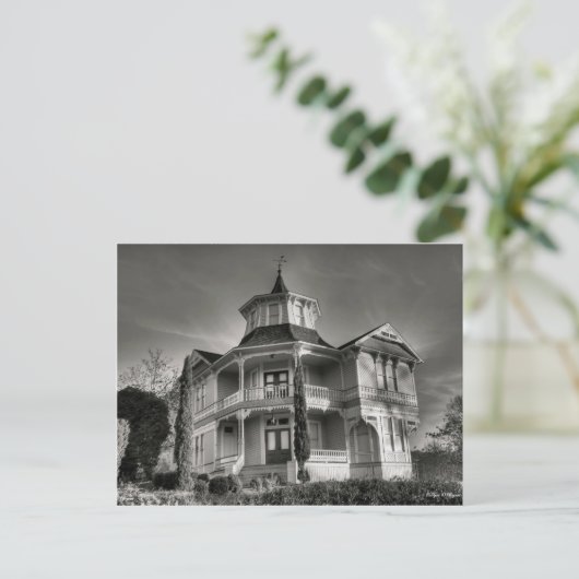 Spuk Herrenhaus Postkarte (Stehend Vorderseite)