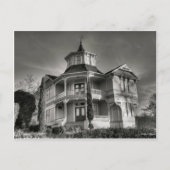 Spuk Herrenhaus Postkarte (Vorderseite)