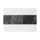 Spuk Himmel mit Krähen Einladung Bands Einladungsbanderole (Rückseitenbeispiel)