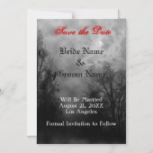 Spuk Himmel und Markieren benutzerdefinierten Spei Magneteinladung (Vorderseite)