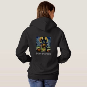 Spuk Hollow und Mond Hoodie