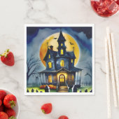 Spuk Hollow und Mond Serviette (Beispiel)