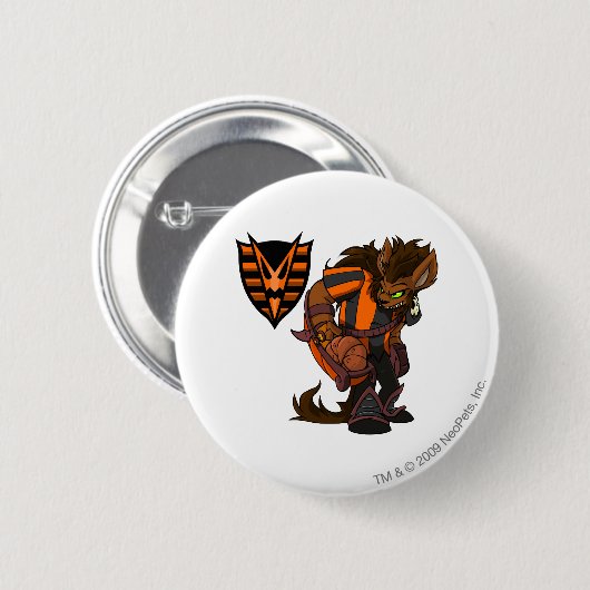 Spuk Holz-Team-Kapitän 1 Button (Vorne & Hinten)