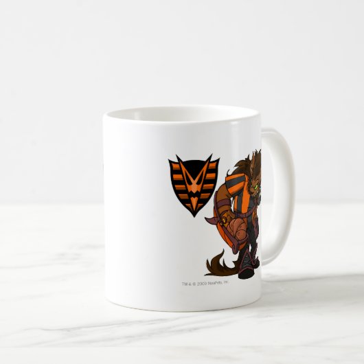 Spuk Holz-Team-Kapitän 1 Kaffeetasse (VorderseiteRechts)