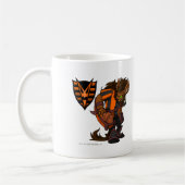 Spuk Holz-Team-Kapitän 1 Kaffeetasse (Links)