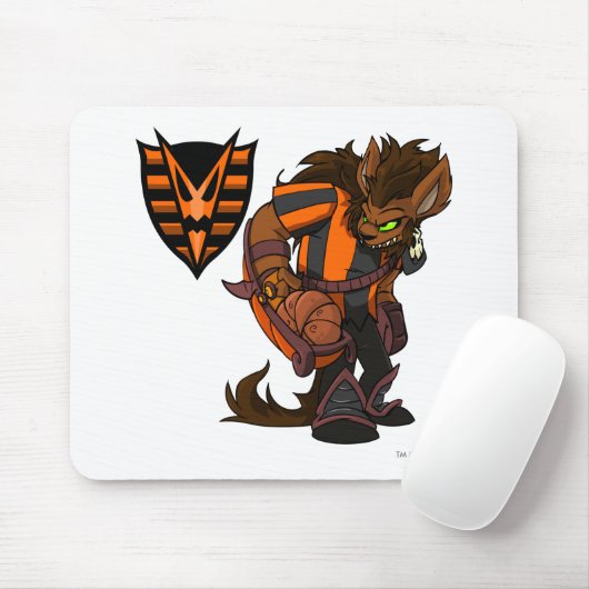 Spuk Holz-Team-Kapitän 1 Mousepad (Mit Mouse)