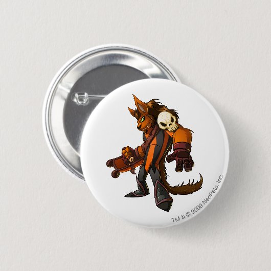 Spuk Holz-Team-Kapitän 2 Button (Vorne & Hinten)