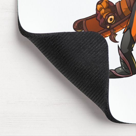 Spuk Holz-Team-Kapitän 2 Mousepad (Ecke)