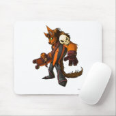 Spuk Holz-Team-Kapitän 2 Mousepad (Mit Mouse)