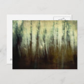 Spuk Holzpostkarte Postkarte (Vorne/Hinten)