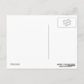 Spuk Holzpostkarte Postkarte (Rückseite)