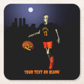 Spuk Hoops Rechteckiger Pappuntersetzer (Vorderseite)