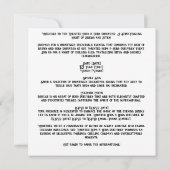 👻 "Spuk Hopfen & Hors d'oeuvres" 🍺 👻 Einladung (Rückseite)