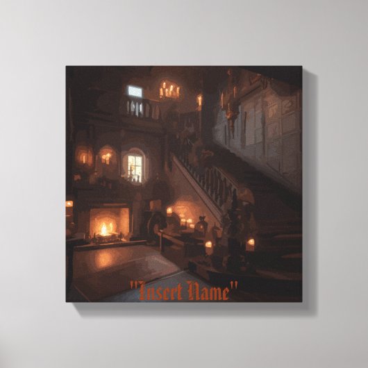 Spuk Horizonte Leinwanddruck (Vorderseite)