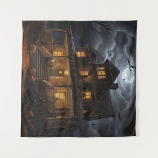 Spuk Horizonte Wandteppich (Vorderseite (Horizontal))