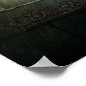 Spuk Hotel Ghost Window Poster (Ecke)