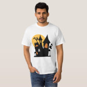 Spuk House Cartoon T-Shirt (Vorne ganz)