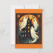 Spuk House - Dark Shadows Street Einladung (Vorderseite)