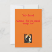 Spuk House - Dark Shadows Street Einladung (Rückseite)