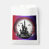 Spuk House Full Moon Happy Halloween Geschenktütchen (Vorderseite)