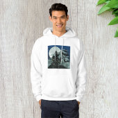 Spuk House Full Moon Mens Hoodie