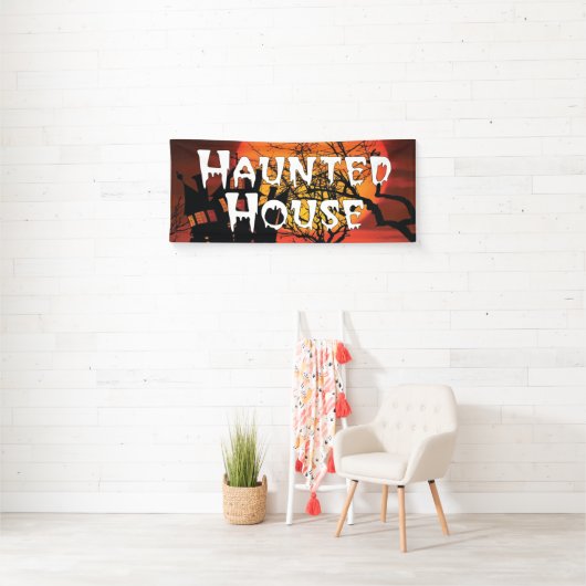 Spuk House Halloween Banner (Insitu)