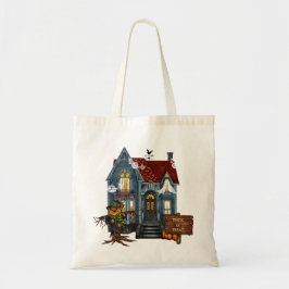 Spuk House Halloween Candy Tote Bag Tragetasche
