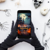 Spuk House Halloween Costume Party Einladung