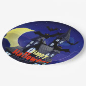 Spuk House Halloween Custom Paper Teller (Schrägansicht)