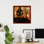 Spuk House Halloween Inspirivity Class Poster (Heimbüro)
