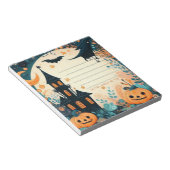Spuk House Halloween Notizblock (angewinkelt)