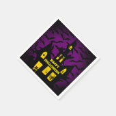 Spuk House Halloween Paper Napkins Serviette (Ecke)