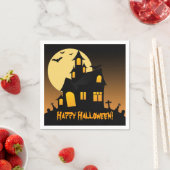 Spuk House Halloween Paper Napkins Serviette (Beispiel)