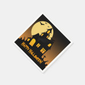Spuk House Halloween Paper Napkins Serviette (Ecke)