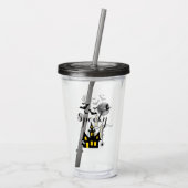 Spuk House Halloween-Party Spooky Acryltrinkbecher (Rückseite)