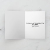 Spuk House Halloween-Party Spooky Karte (Innenseite)