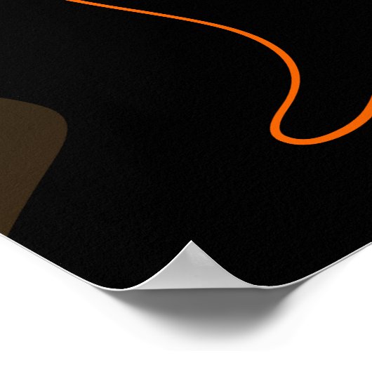 Spuk House Halloween Poster (Ecke)