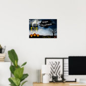 Spuk House Halloween Poster (Heimbüro)