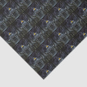 Spuk House Halloween Seidenpapier (Ausschnitt)