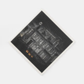 Spuk House Halloween Serviette (Ecke)