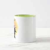 Spuk House Halloween Spooky Neon Tasse (Zentrum)