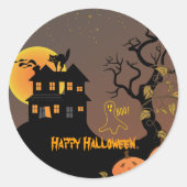 Spuk House Halloween Stickers (Vorderseite)