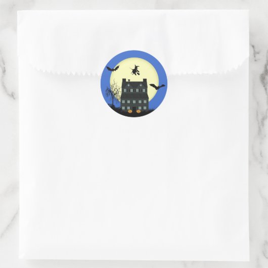 Spuk House Halloween Stickers (Tasche)