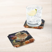 Spuk House Halloween Untersetzer (Vor Ort)