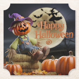 Spuk House Halloween Untersetzer