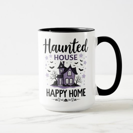 Spuk House Happy Zuhause Tasse (Rechts)