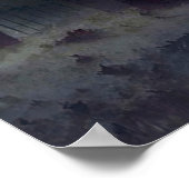 Spuk House Horror Poster - Ghoful Mansion (Ecke)