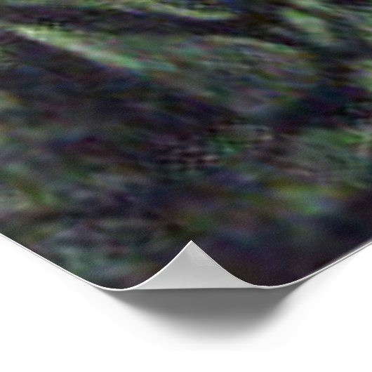 Spuk House Jack O' Lantern Ghost Moon Poster (Ecke)